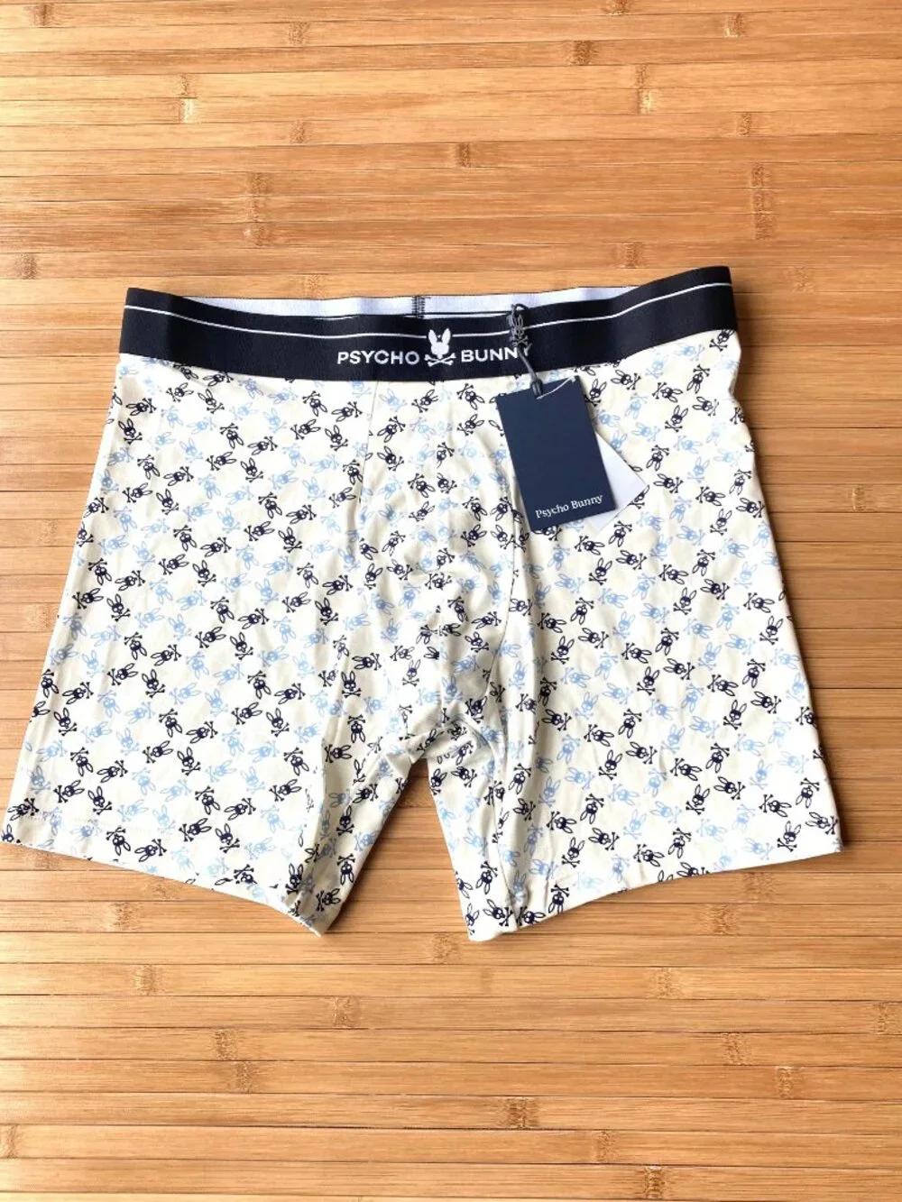 Psycho Bunny Aram Boxer Brief Pima Cotton Modal Mens Medium M Pristine NWT
